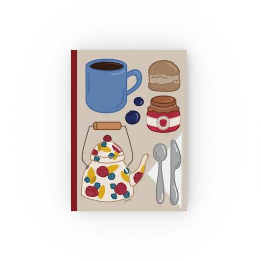 Jam Hardcover Notebook - Breakfast collection