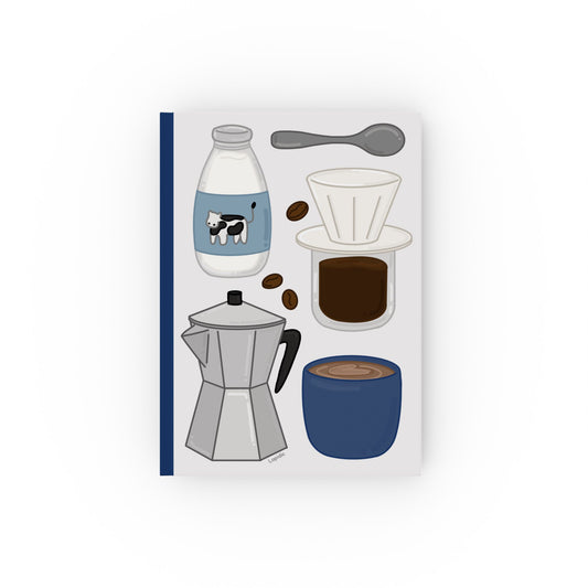 Coffee Hardcover Notebook - Drink collection