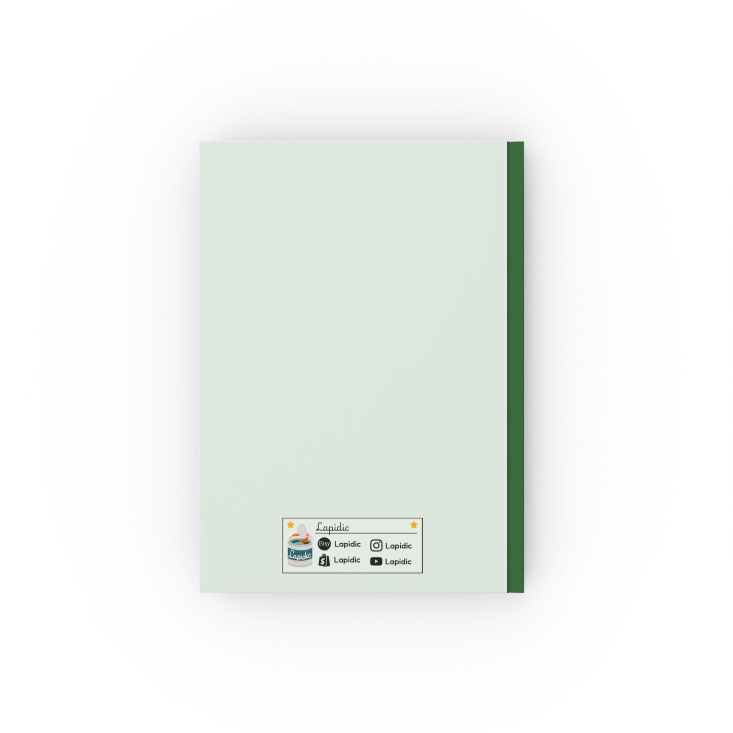 Matcha Hardcover Notebook - Drink collection